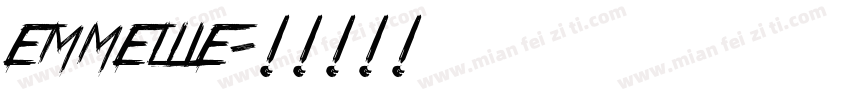 emmellie字体转换