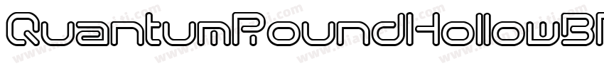 QuantumRoundHollowBR字体转换