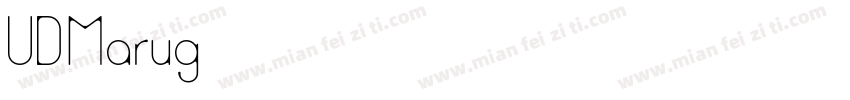 UDMarug字体转换