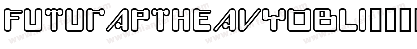 futuraptheavyobli字体转换