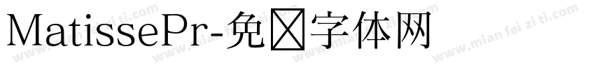 MatissePr字体转换