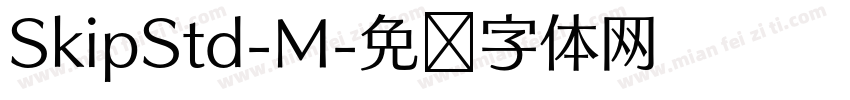 SkipStd-M字体转换