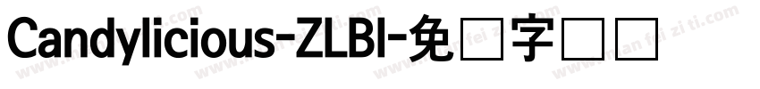Candylicious-ZLBl字体转换