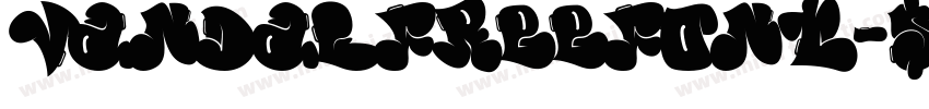 VANDALFreeFont字体转换