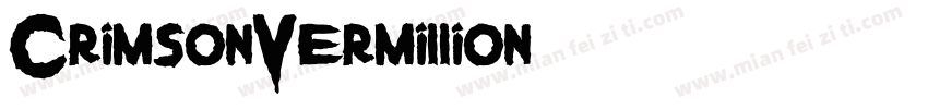 CrimsonVermillion字体转换