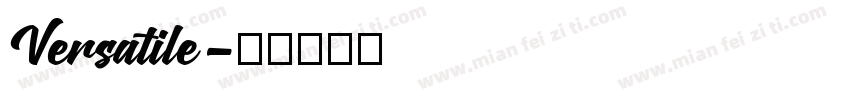 Versatile字体转换
