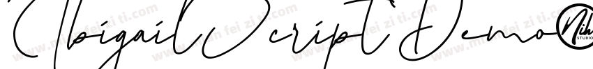 AbigailScriptDemo字体转换