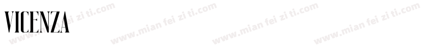 vicenza字体转换