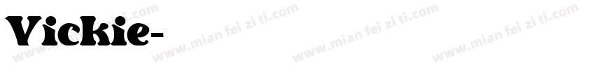 Vickie字体转换