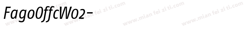 FagoOffcW02字体转换