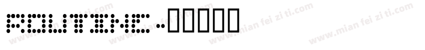 ROUTINE字体转换