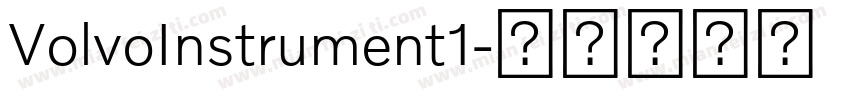 VolvoInstrument1字体转换