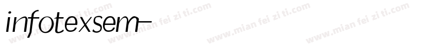 infotexsem字体转换