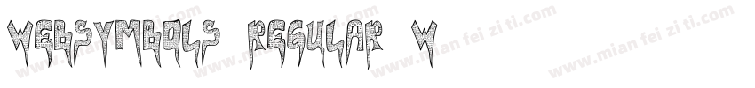 websymbols-regular-w字体转换