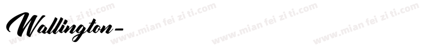 Wallington字体转换