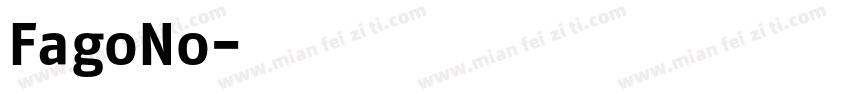 FagoNo字体转换