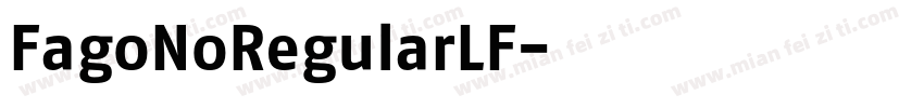 FagoNoRegularLF字体转换