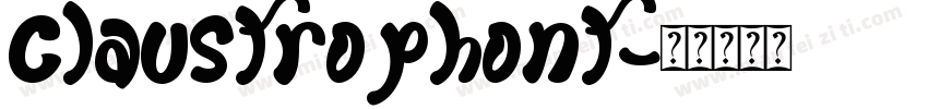 Claustrophont字体转换