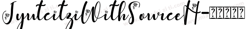 JyutcitziWithSourceH字体转换