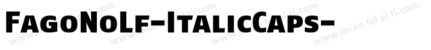 FagoNoLf-ItalicCaps字体转换