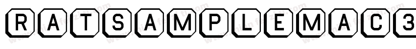 RatsampleMac3D字体转换