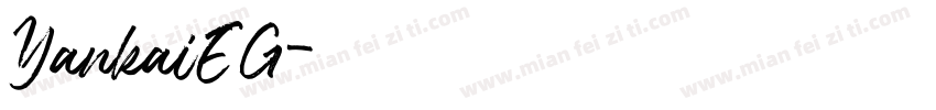 YankaiEG字体转换