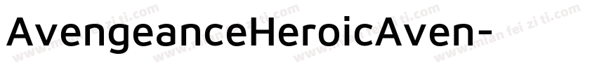 AvengeanceHeroicAven字体转换