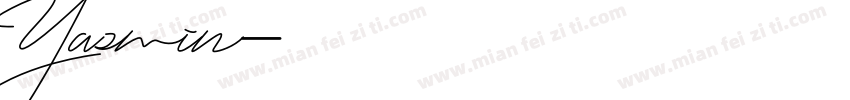 Yasmin字体转换