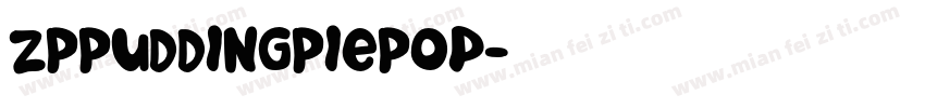 ZPPuddingPiePop字体转换