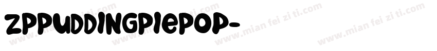 ZPPuddingPiePop字体转换