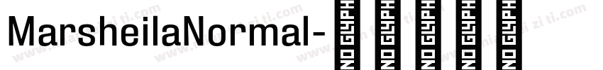 MarsheilaNormal字体转换