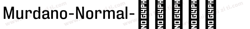 Murdano-Normal字体转换