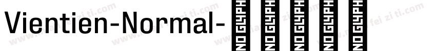 Vientien-Normal字体转换