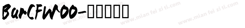 BarCFW00字体转换