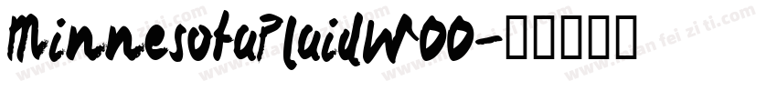 MinnesotaPlaidW00字体转换