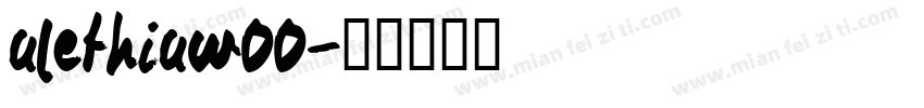 alethiaw00字体转换