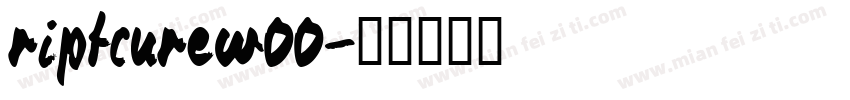 riptcurew00字体转换