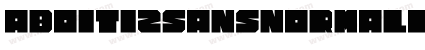 AboitizSansNormalLFR字体转换