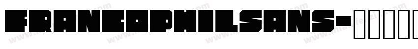 FrancophilSans字体转换