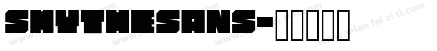 SmytheSans字体转换