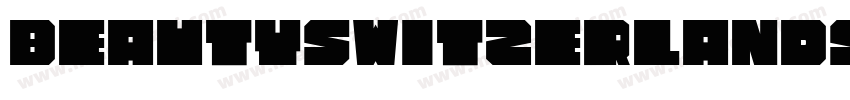 beautyswitzerlandsan字体转换