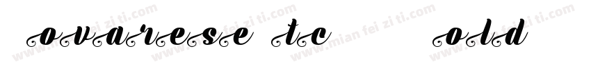NovareseItcTOT-BoldI字体转换