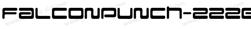 FalconPunch-zzZG字体转换