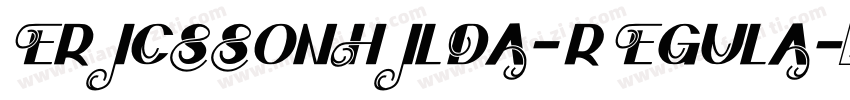 EricssonHilda-Regula字体转换