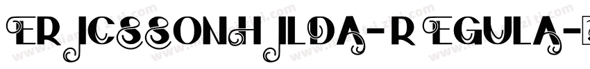 EricssonHilda-Regula字体转换