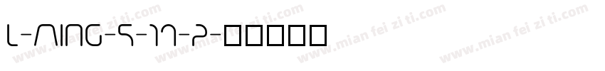 l-Ming-5-10-2字体转换