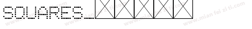 squares字体转换