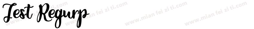 Test-Regurp字体转换