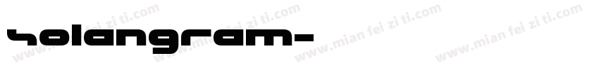 Solangram字体转换