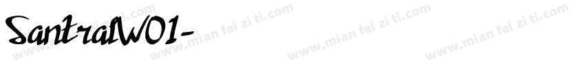 SantralW01字体转换